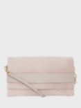 Hobbs Honour Suede and Leather Clutch Bag