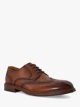 Dune Spenccer Leather Wingtip Brogue Shoes, Tan