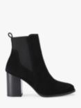 Carvela Toodle Block Heel Chelsea Boots, Black