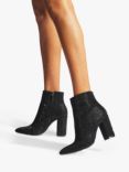 Carvela Shone Embellished Ankle Boots, Black