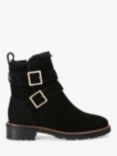 Carvela Cosy Suede Ankle Boots, Black