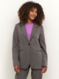 KAFFE Sakura Blazer, Dark Grey Melange