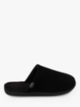 totes Airtex Suedette Mule Slippers, Black