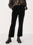 Part Two Misha Plain Corduroy Trousers, Black