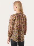 Part Two Erdonae Loose Fit 3/4 Sleeve Blouse, Multi