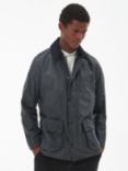 Barbour Ashby Waxed Field Jacket, Grey