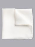 Charles Tyrwhitt Silk Pocket Square, White