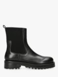 KG Kurt Geiger South Chunky Leather Chelsea Boots, Black