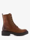 Dune Press Leather Cleated Hiker Boots, Tan-leather