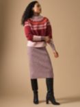 Great Plains Winter Pattern Knit Crew Neck Jumper