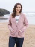 Celtic & Co. Alpaca Tweed Cardigan, Heather