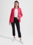 Hobbs Kaia Plain Blazer, Geranium Pink