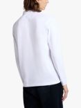 Farah Blanes Long Sleeve Polo Top, White
