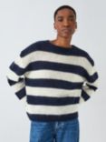 Armor Lux Heritage Collection Striped Jumper, Blue/White, Blue/White