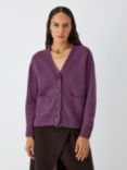 SOEUR Sergio Oversized Cardigan, Purple