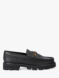 Kurt Geiger London Carnaby Leather Chunky Loafers, Black