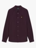 Lyle & Scott Regular Fit Oxford Shirt, Purple