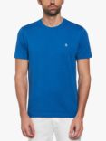 Original Penguin Pin Point Embroidery T-Shirt, Classic Blue