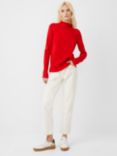 French Connection Babysoft Funnel Neck Jumper, Lollipop Red