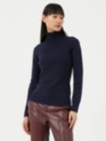 French Connection Babysoft Ribbed Roll Neck Jumper