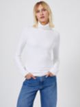 French Connection Babysoft Ribbed Roll Neck Jumper