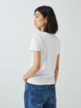 John Lewis Cotton V-Neck Top