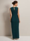 Phase Eight Christabel Maxi Dress, Dark Green