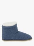 Celtic & Co. Knitted Boot Slippers, Indigo