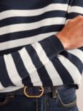 Boden Catriona Cotton Crew Stripe Jumper