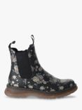 Westland by Josef Seibel Peyton 05 Floral Ankle Boots, Black/Multi