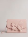 Ted Baker Nikkey Knot Bow Envelope Pouch, Light Pink