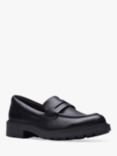 Clarks Orinoco 2 Penny Leather Loafers, Black