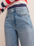 Boden Mid-Rise Tapered Jeans, Light Mid Vintage