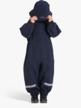 Polarn O. Pyret Baby Shell Waterproof Overall, Blue