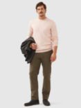 Rodd & Gunn Queenstown Wool Cashmere Blend Crew Neck Sweater, Peach