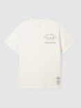 John Lewis Kids' Happy Minds Cotton T-Shirt, Cream