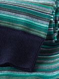 Charles Tyrwhitt Stripe Socks, Teal Green
