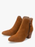 Ravel Tulli Suede Ankle Boots, Tan