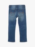 Polarn O. Pyret Kids' Regular Fit Adjustable Waist Jeans, Blue