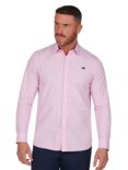Raging Bull Classic Long Sleeve Stripe Shirt, Pink