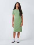 John Lewis Kids' Rib Knit Dress, Basil