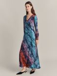 Ghost Milana Tie Dye Maxi Dress, Multi