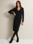 Phase Eight Kellia Knitted Dress, Black, Black
