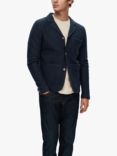 SELECTED HOMME Nealy Knit Blazer Cardigan, Sky Captain