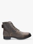 Silver Street London Blake Leather Lace Up Ankle Boots, Brown