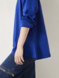 HUSH Rachel Relaxed Fit Top, Moonlight Blue