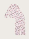 Monsoon Kids' Woodland Print Pyjamas, Ivory