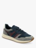Gola Classics Chicago Lace Up Trainers, Grey/Navy