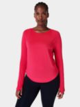 Sweaty Betty Breathe Easy Long Sleeve Top, Venus Pink