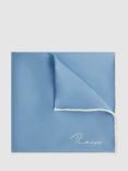 Reiss Ceremony Silk Pocket Square, Soft Blue